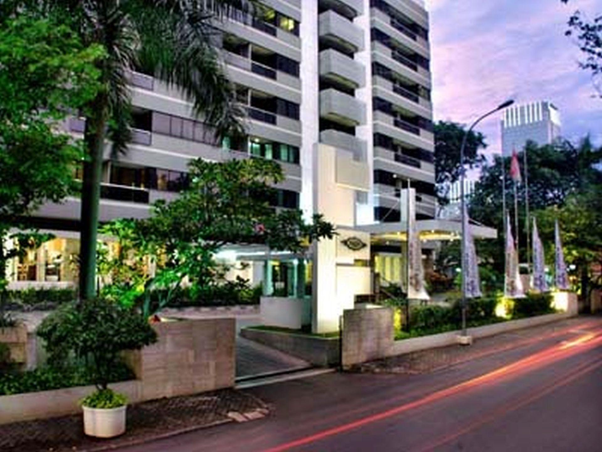 Oakwood Suites Kuningan Jacarta Exterior foto