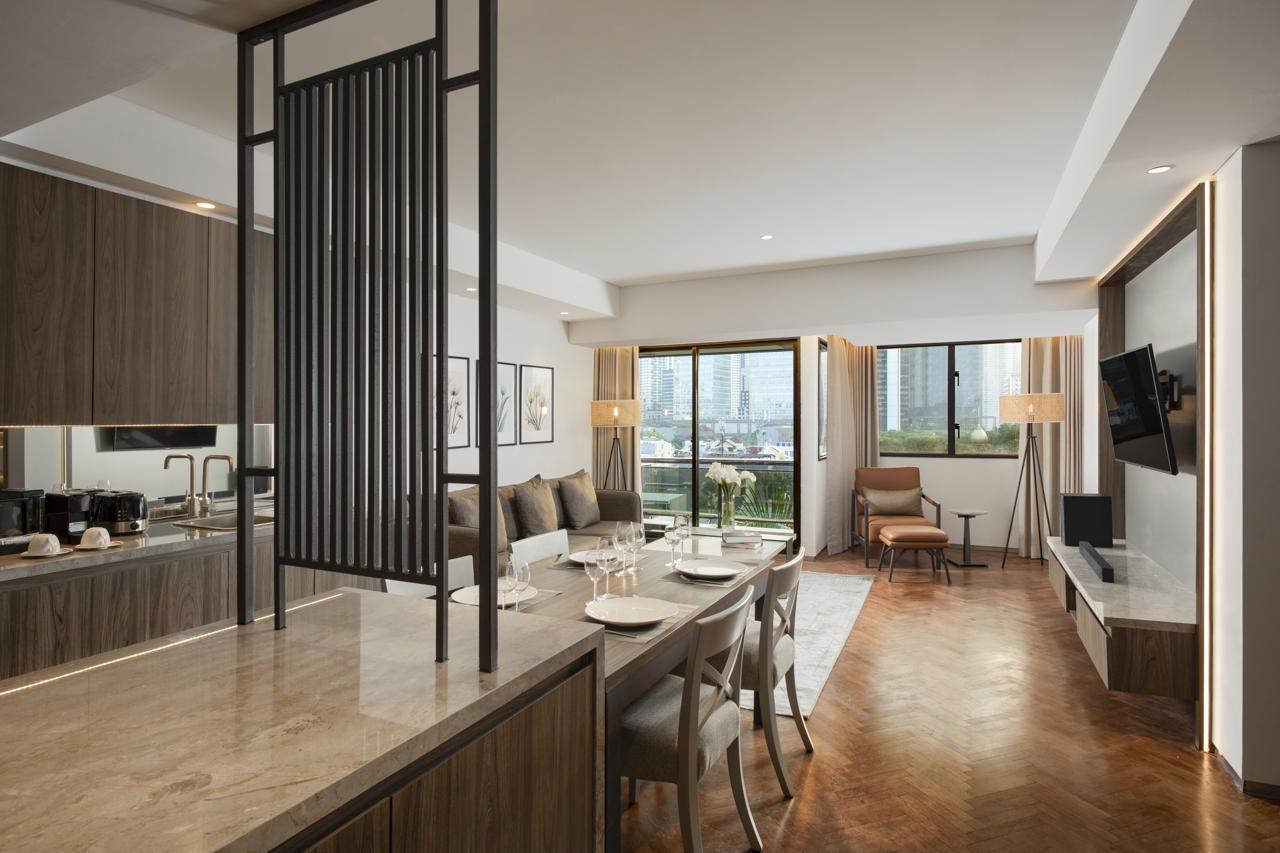 Oakwood Suites Kuningan Jacarta Exterior foto
