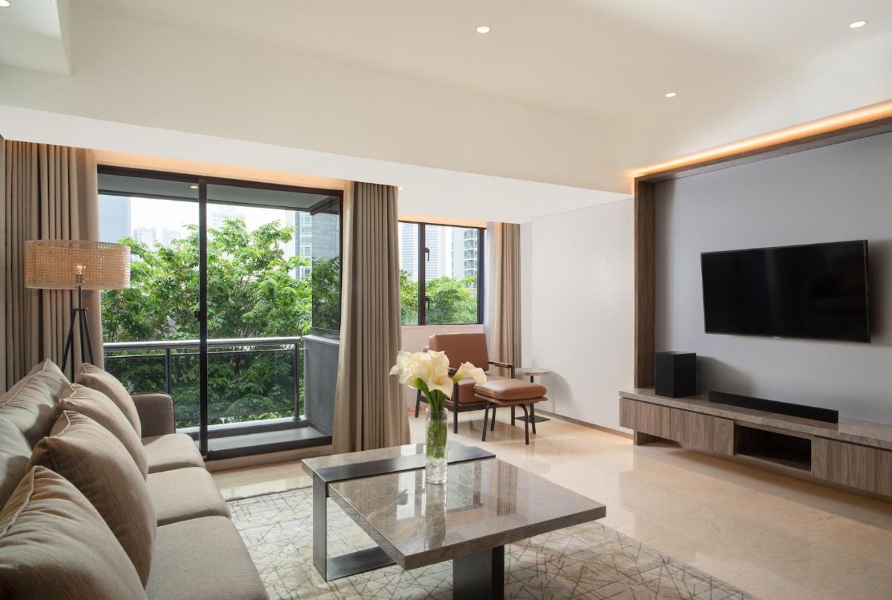 Oakwood Suites Kuningan Jacarta Exterior foto