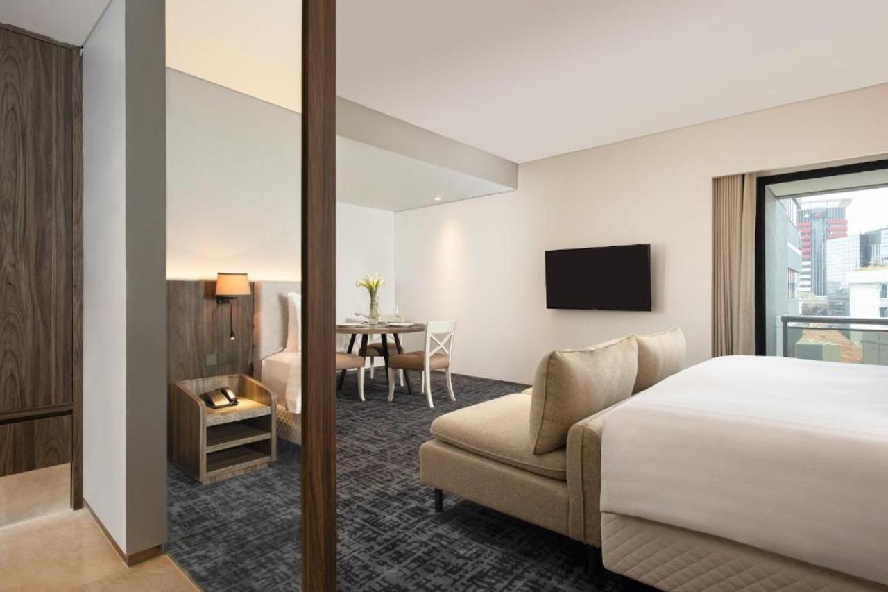 Oakwood Suites Kuningan Jacarta Exterior foto
