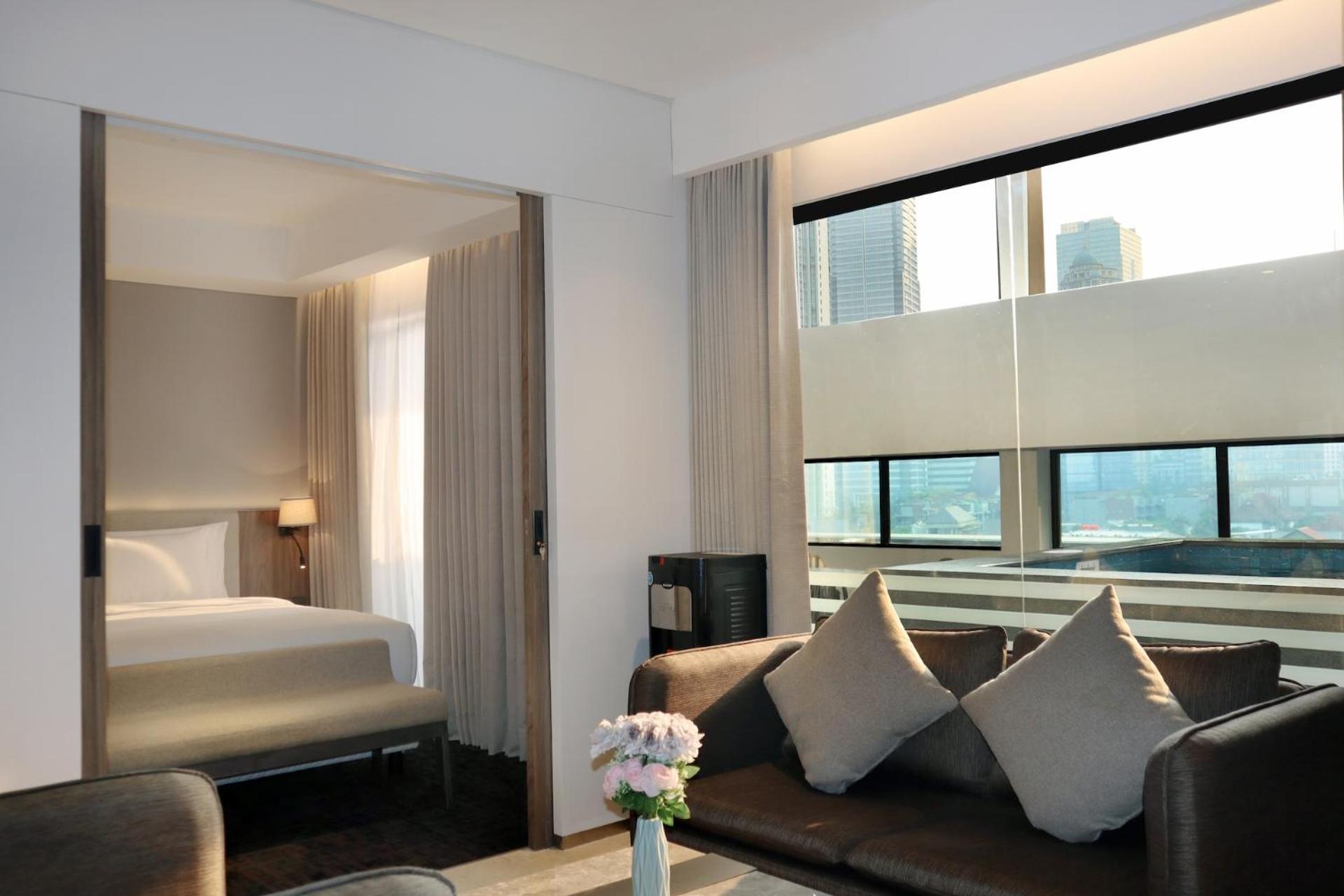 Oakwood Suites Kuningan Jacarta Exterior foto